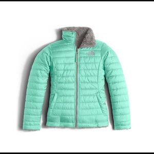 North Face reversible girls jacket
